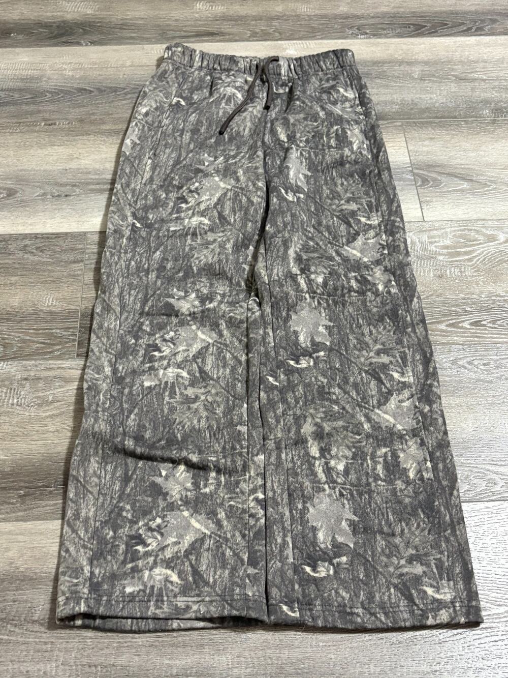 SWS Athletics Baggy Wide Leg Camo Camouflage Sweatpants Y2K Skater - Men’s Small
